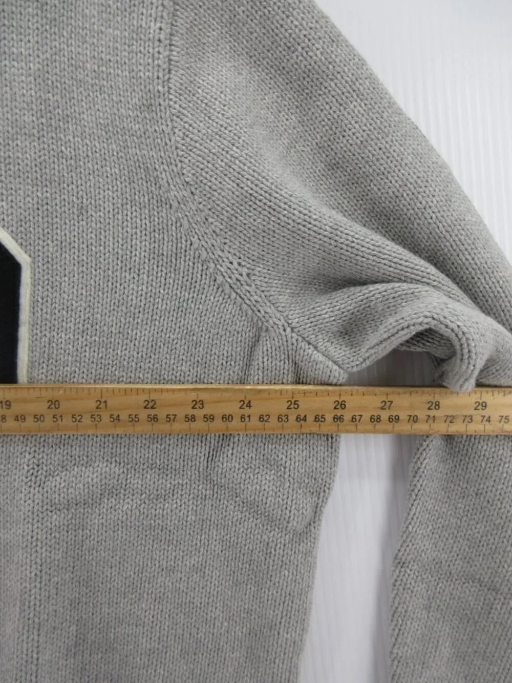 Polo Ralph Lauren Sweater 2XB Spell Out Pullover Ribbed Chunky Knit